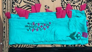 Turquoise Kurti Set with Dupatta