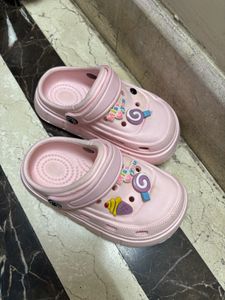 Cute Pink Clogs for Kids