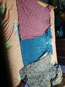 Set of  6 Women's  cotton Nightgowns