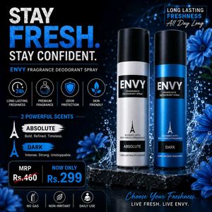 ENVY Absolute & Dark Deodorant Sprays