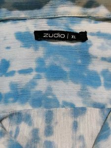 Zudio Tie Dye Half Sleeve Shirt