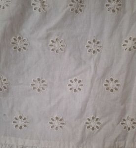 ୨୧ Vintage white eyelet dress ୨୧