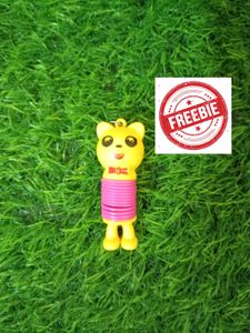 Cute Yellow Bear Keychain Toy(freebie)