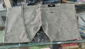 Gray Denim Jeans