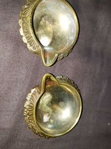 Brass weighted Lion Head diyas 🪔