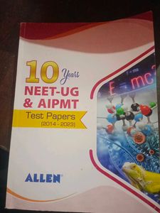 ALLEN NEET-UG & AIPMT Test Papers (2014-2023)