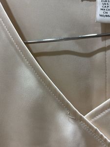 Elegant Satin Wrap Top