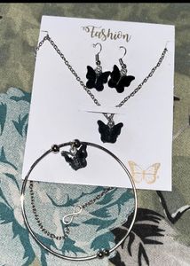 Butterfly Jewelry Set