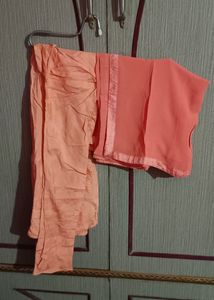 Peach 3 Ps Dress