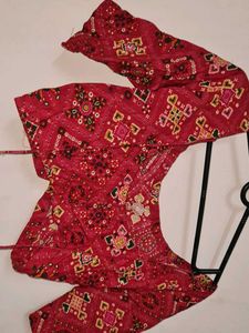 Vibrant Patchwork Ethnic pink chaniya choli amd bl