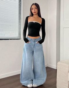 Black full seleves top under budget