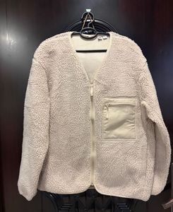 Uniqlo Fluffy Yarn Fleece Full-Zip Jacket