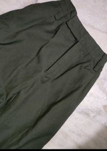 Olive Color Pant For Baby Boy 3- 4 Year