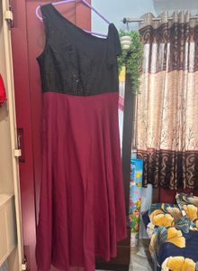 Elegant One-Shoulder Sequin dress