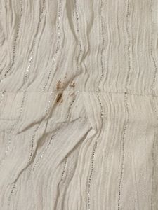 White Indian Embroidered Kurta