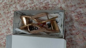 Stylish Embellished Block Heel Sandals
