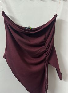 Chic Ruched Tube-Top
