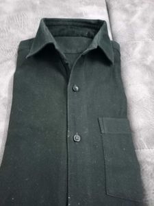 Classic Black Collared Shirt