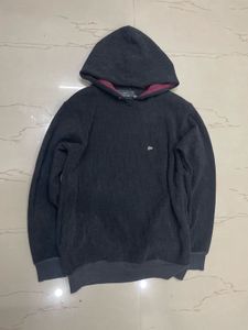 Dark Grey Hooded Sweatshirt