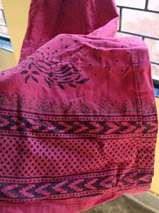 Maroon Polka Dot Kurta