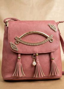 New Chic Faux Leather Crossbody Bag