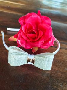 Sparkly Bow Headband