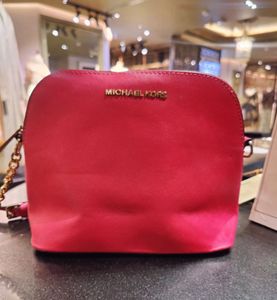 Auth Michael Kors Cindy Dome Crossbody Bag
