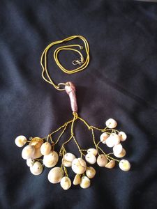 Unique Shell Necklace &amp; Earring Set