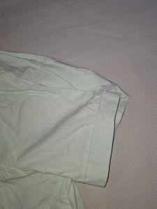 Light Green Button-Up Shirt