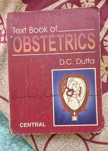Text Book of Obstetrics by D.C. Dutta