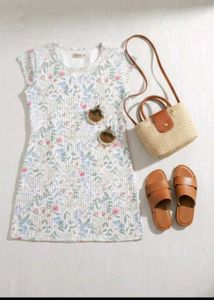 Floral Print Kurta Tunic