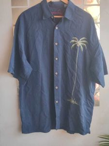 Men's Short Sleeve Palm Tree Shirt