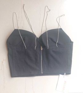 Urbanic Rhinestone Detail Brallete top