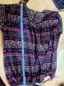 Combo Of 5 Extra Large Tops - Bust 48 Inchs