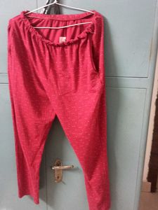 Comfortable Red Printed Palazzo Pants
