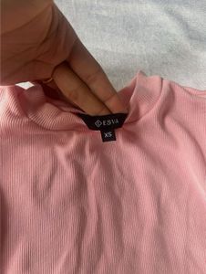 Cute Pink Ruffle Sleeve dress