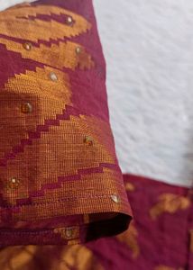 Elegant Silk kurti with Embellishments