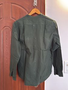 Uniqlo Olive Green Casual Shirt