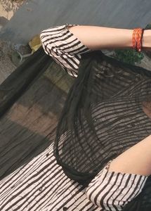 Striped Kurta Set with Dupatta