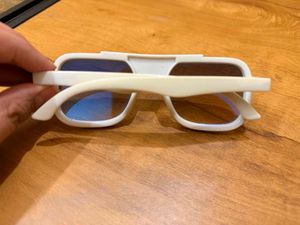 Bold Blue Tinted Sunglasses