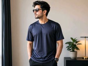 Men's Navy Blue T-Shirt