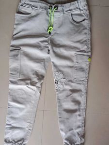 Stylish Cargo Pants with Drawstring Waist