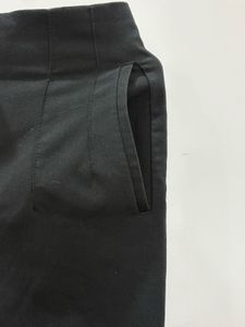 ZARA High-Waisted Tailored Black Trousers