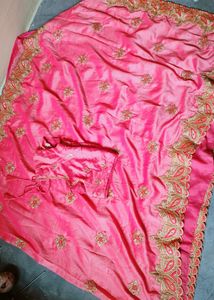 Festive Saree With Blouse New