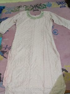 Elegant Pink Kurta Set with Dupatta
