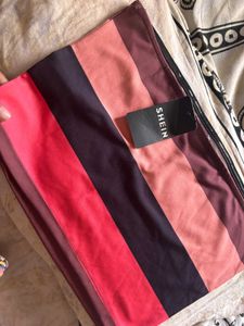 Nwe with tag Strapless Colour Block Stripes Crop