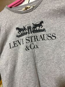 Levi Strauss &amp; Co. Grey Sweatshirt