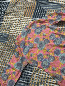 Floral Print Kurta