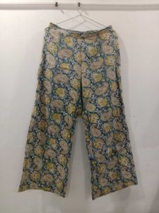 Boho Paisley Print Palazzo Pants