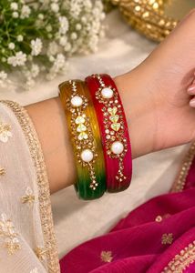 Exquisite Embellished Bangles